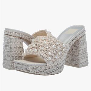 Dolce Vita Women's Abeni Pearl Heeled Sandal